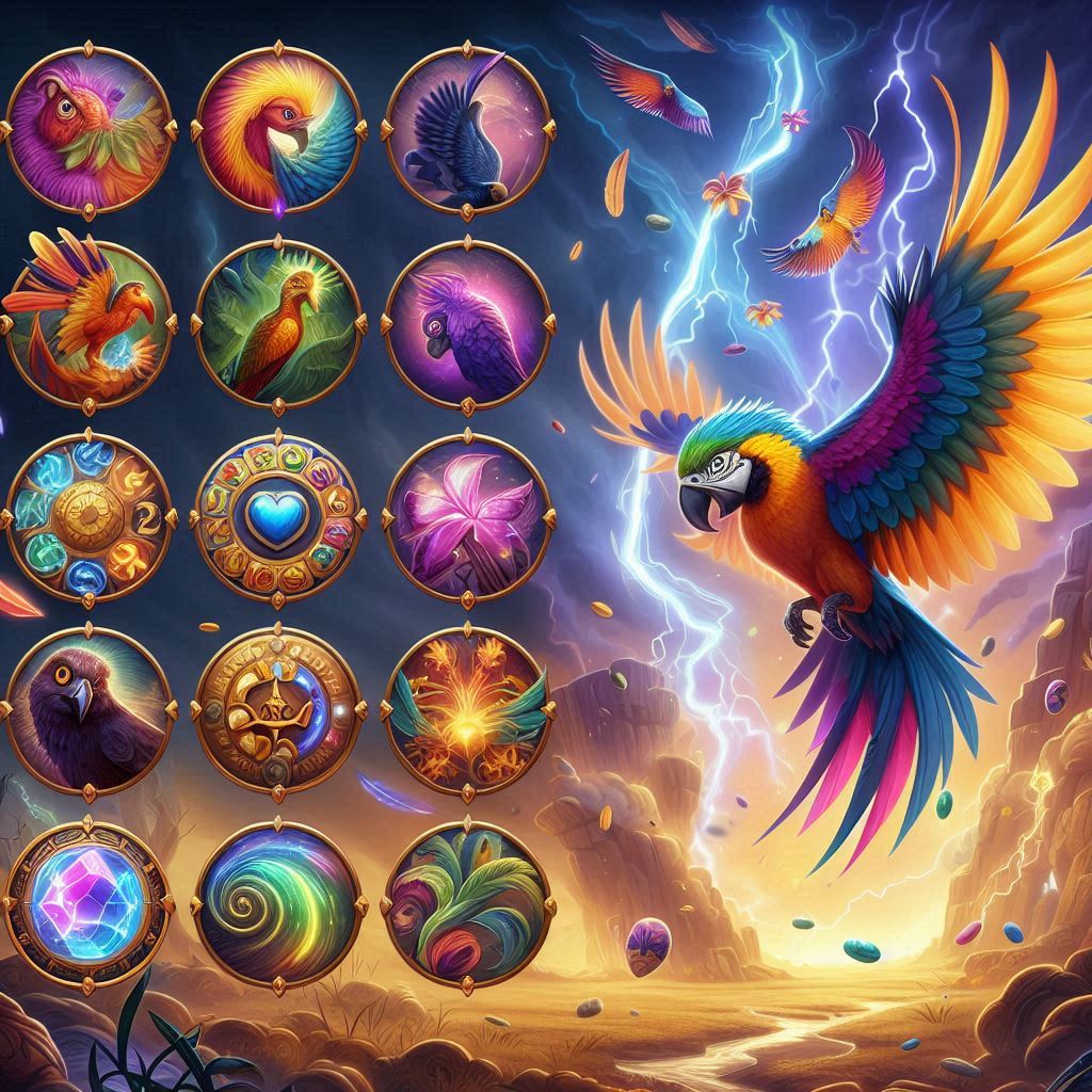 Simbol dan Fitur Kunci dalam Slot Bird of Thunder (2)